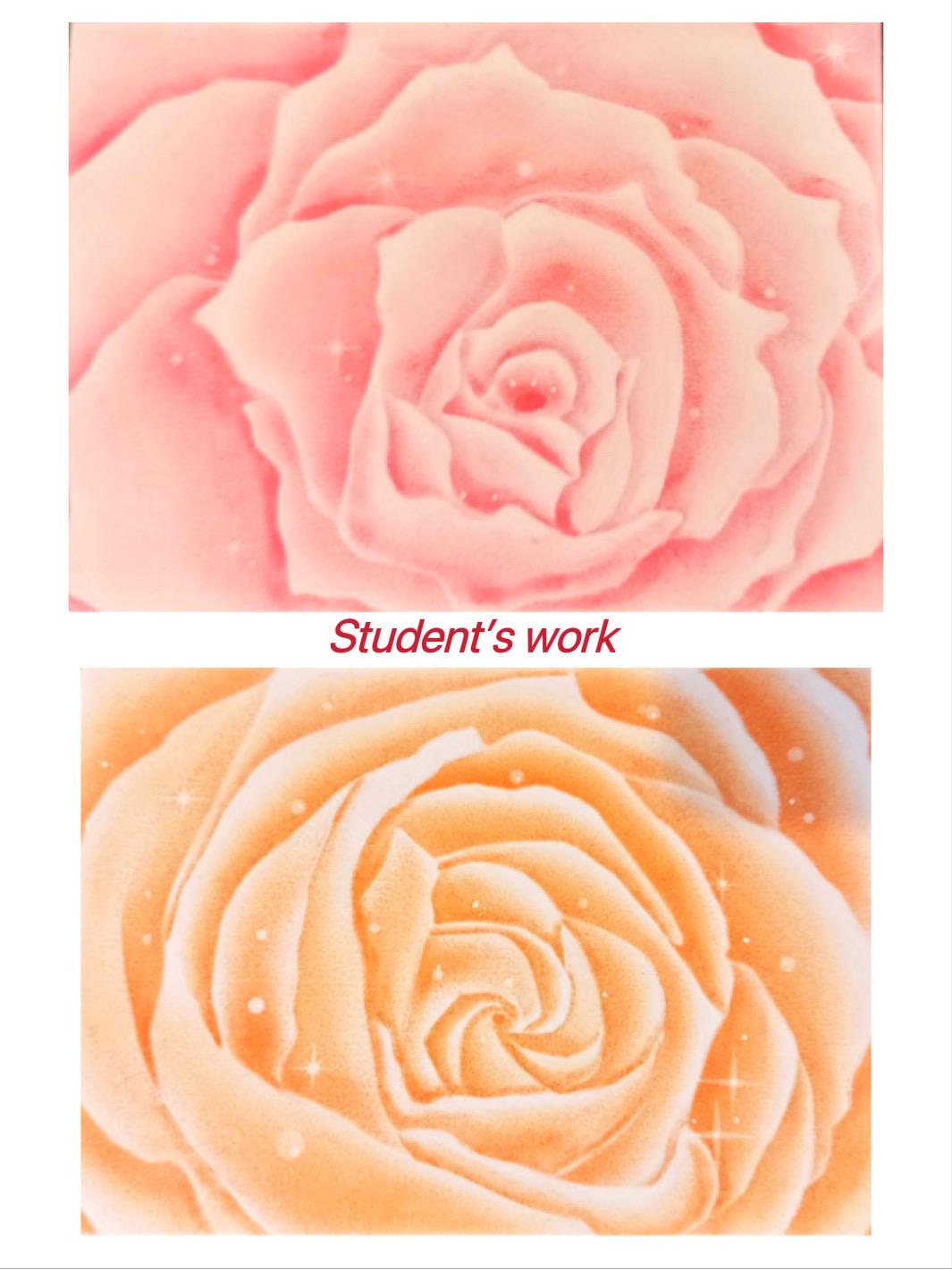 【粉彩】空氣玫瑰課程