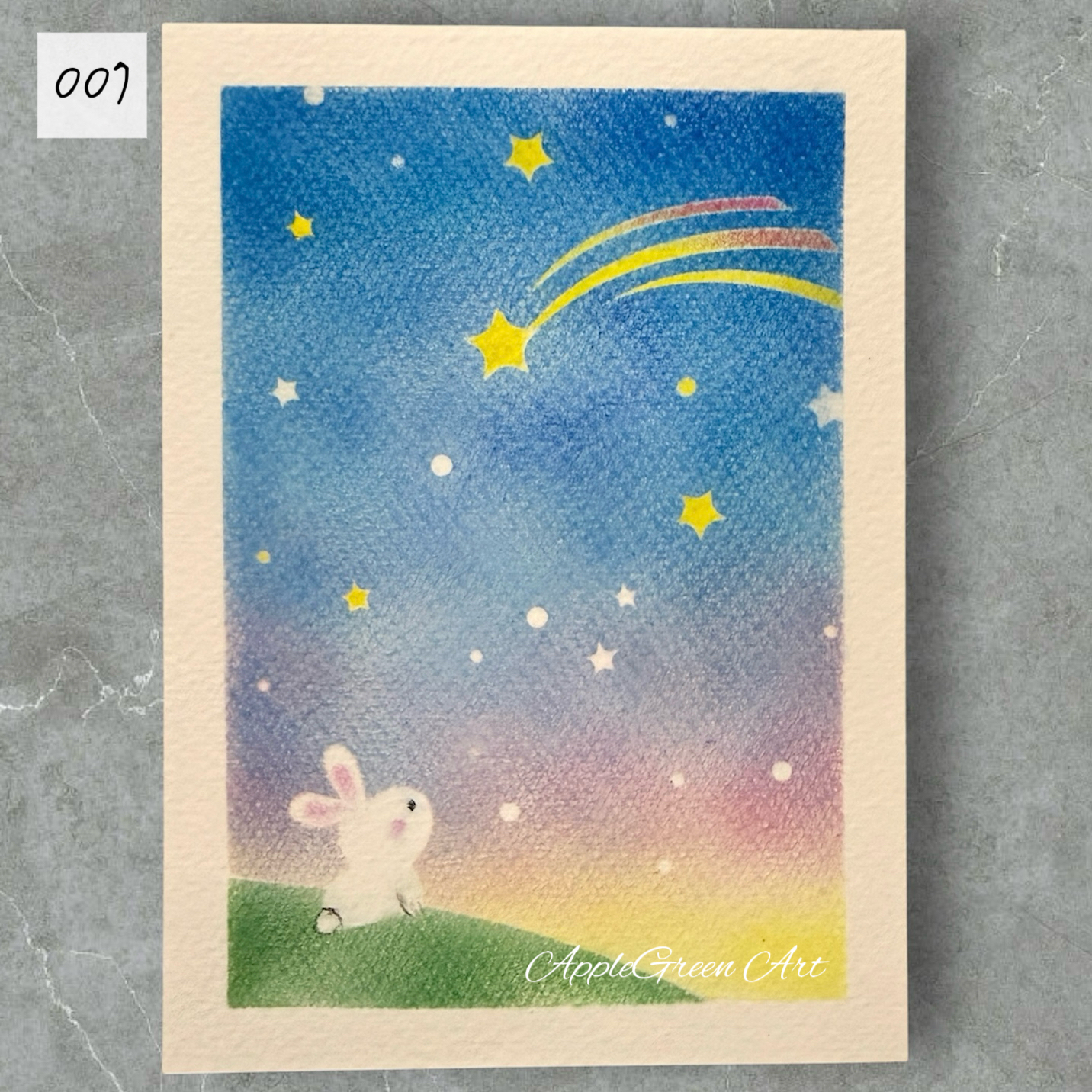 流星粉彩