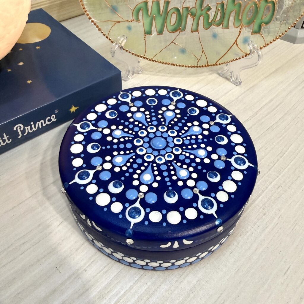 立體水玉曼陀羅珠寶盒