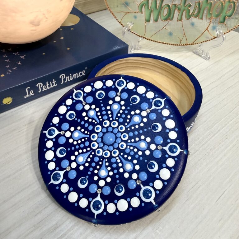 立體水玉曼陀羅珠寶盒