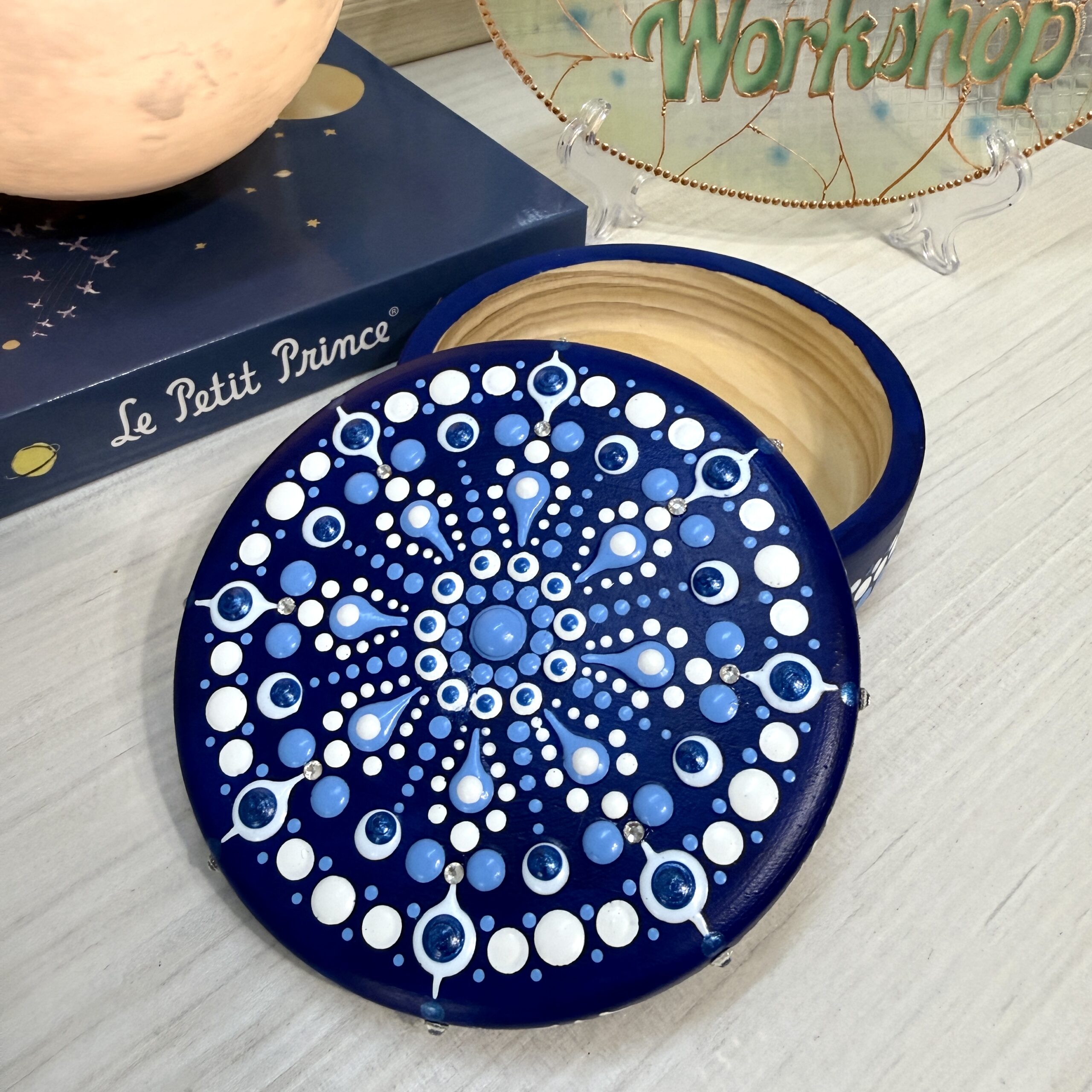 立體水玉曼陀羅珠寶盒