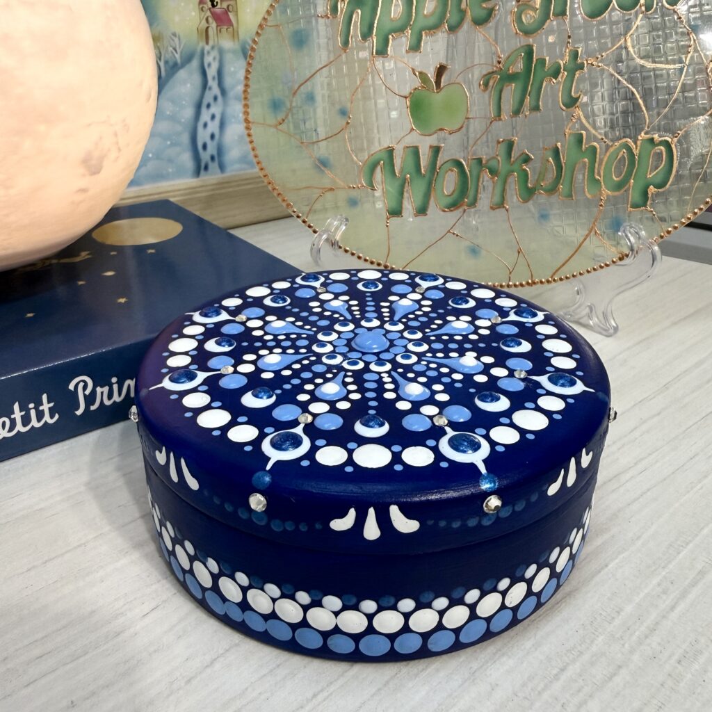 立體水玉曼陀羅珠寶盒