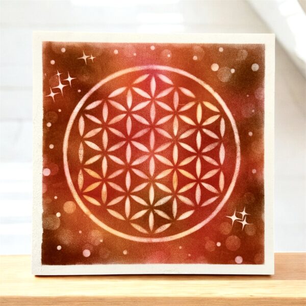 赤焰的祝福-粉彩曼陀羅