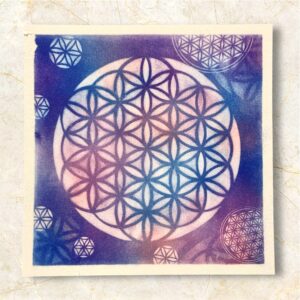 宇宙心網-粉彩曼陀羅