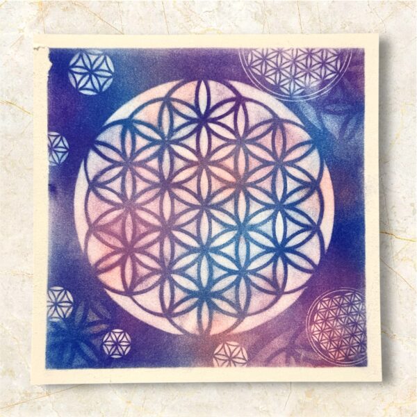 宇宙心網-粉彩曼陀羅